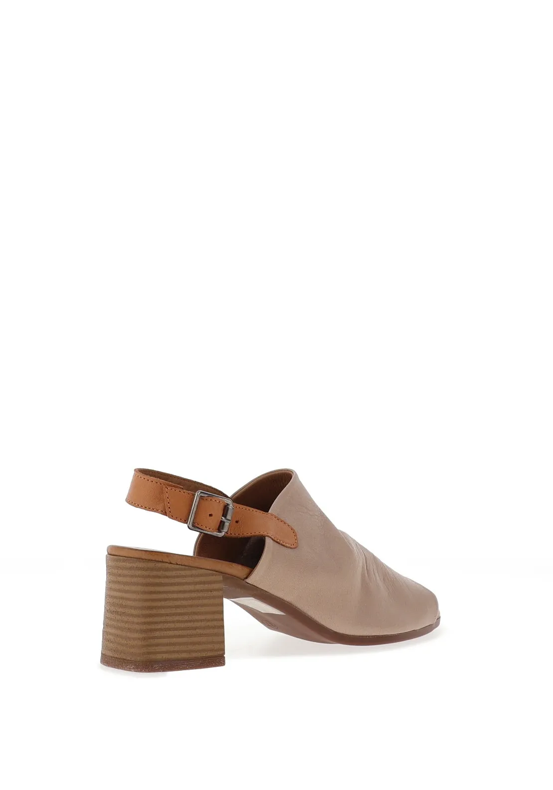 Lunar Lazy Dogz Jenkins Block Heel Mule Sandals, Taupe