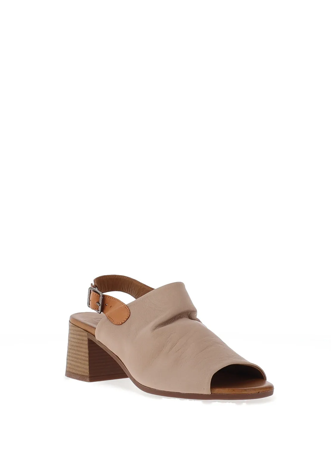 Lunar Lazy Dogz Jenkins Block Heel Mule Sandals, Taupe
