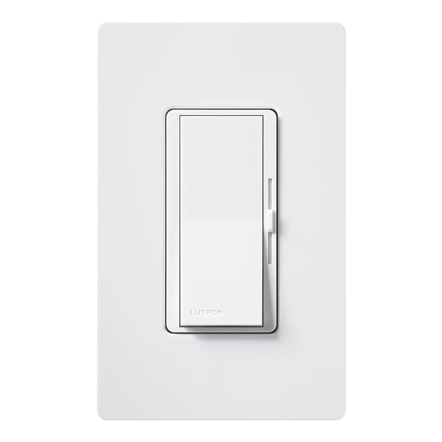 Lutron Diva LED  Dimmer Switch for Dimmable LED, Halogen and Incandescent Bulbs, 150 Watt, Single-Pole or 3-Way, DVCL-153P-WH-3, White, 3 Pack