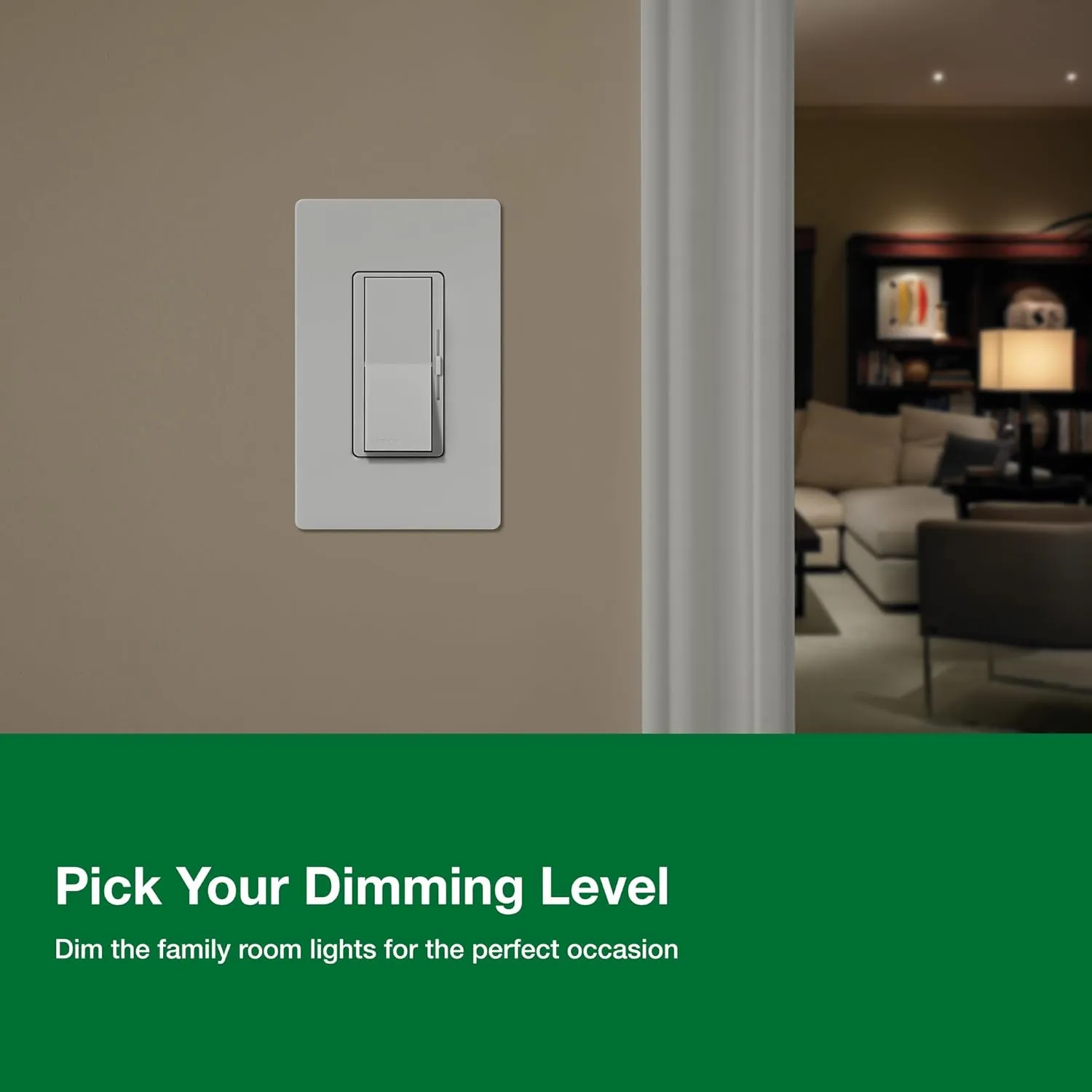Lutron Diva LED  Dimmer Switch for Dimmable LED, Halogen and Incandescent Bulbs, 150 Watt, Single-Pole or 3-Way, DVCL-153P-WH-3, White, 3 Pack