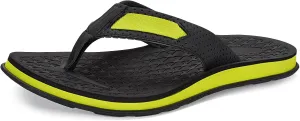 MALIDA Flip Flops For Men Non-Slip Bathroom Shower Shoes Cushion foam Indoor and Outdoor Thong Sandals,Green US 10