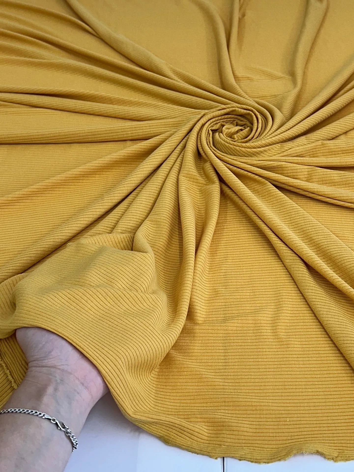 Mango Solid Rib Knit