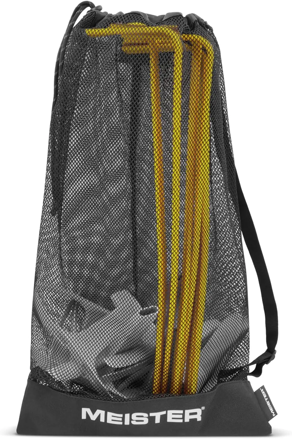 Meister ZoomFlex Agility Hurdles w/Carry Bag - Flex-Safe Modular Speed Training