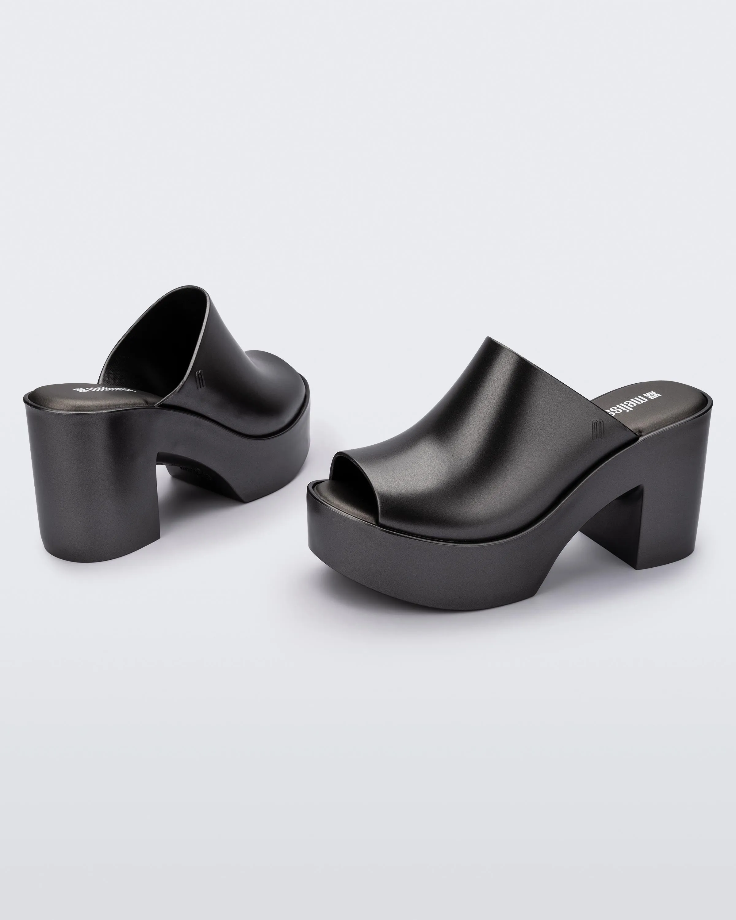 Melissa Mule Hype Metallic