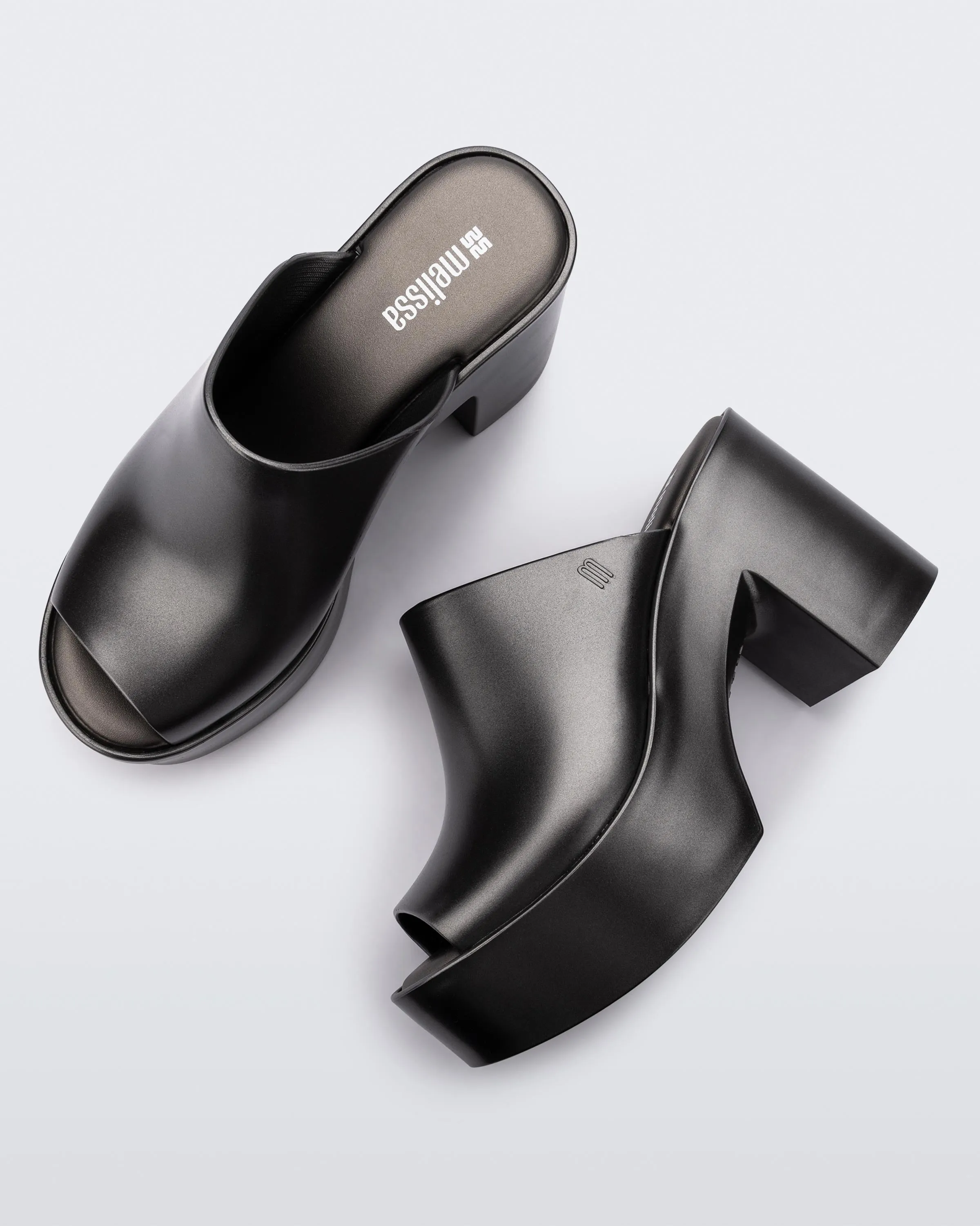Melissa Mule Hype Metallic