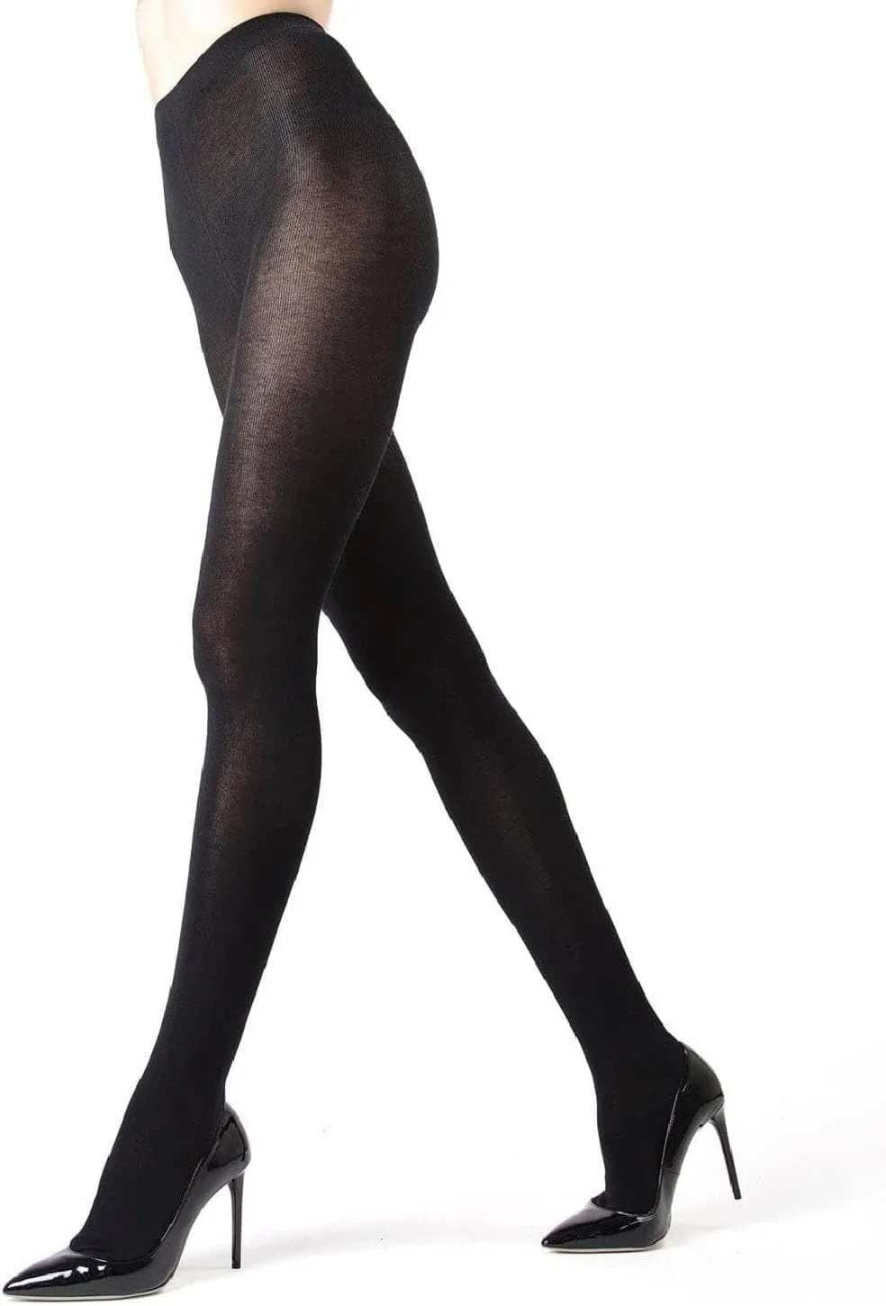 MeMoi Women's MO-325 Flat Knit Sweater Tights