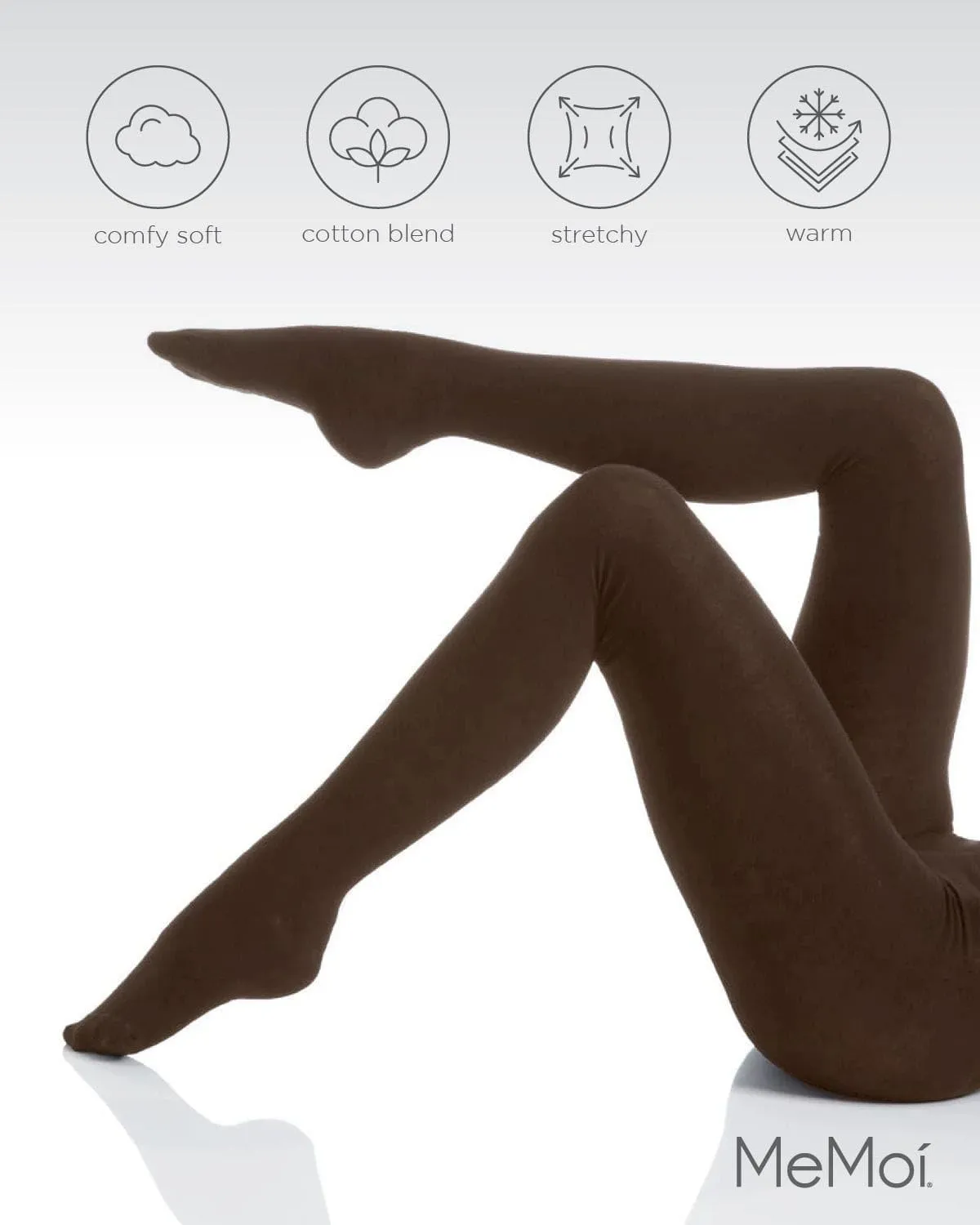 MeMoi Women's MO-325 Flat Knit Sweater Tights