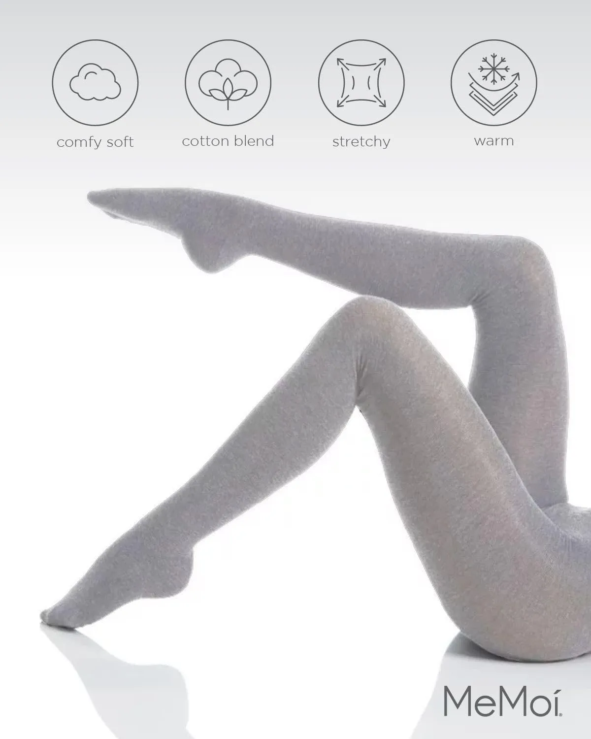 MeMoi Women's MO-325 Flat Knit Sweater Tights