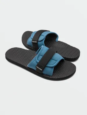 Mens Eco Recliner Slide - Navy