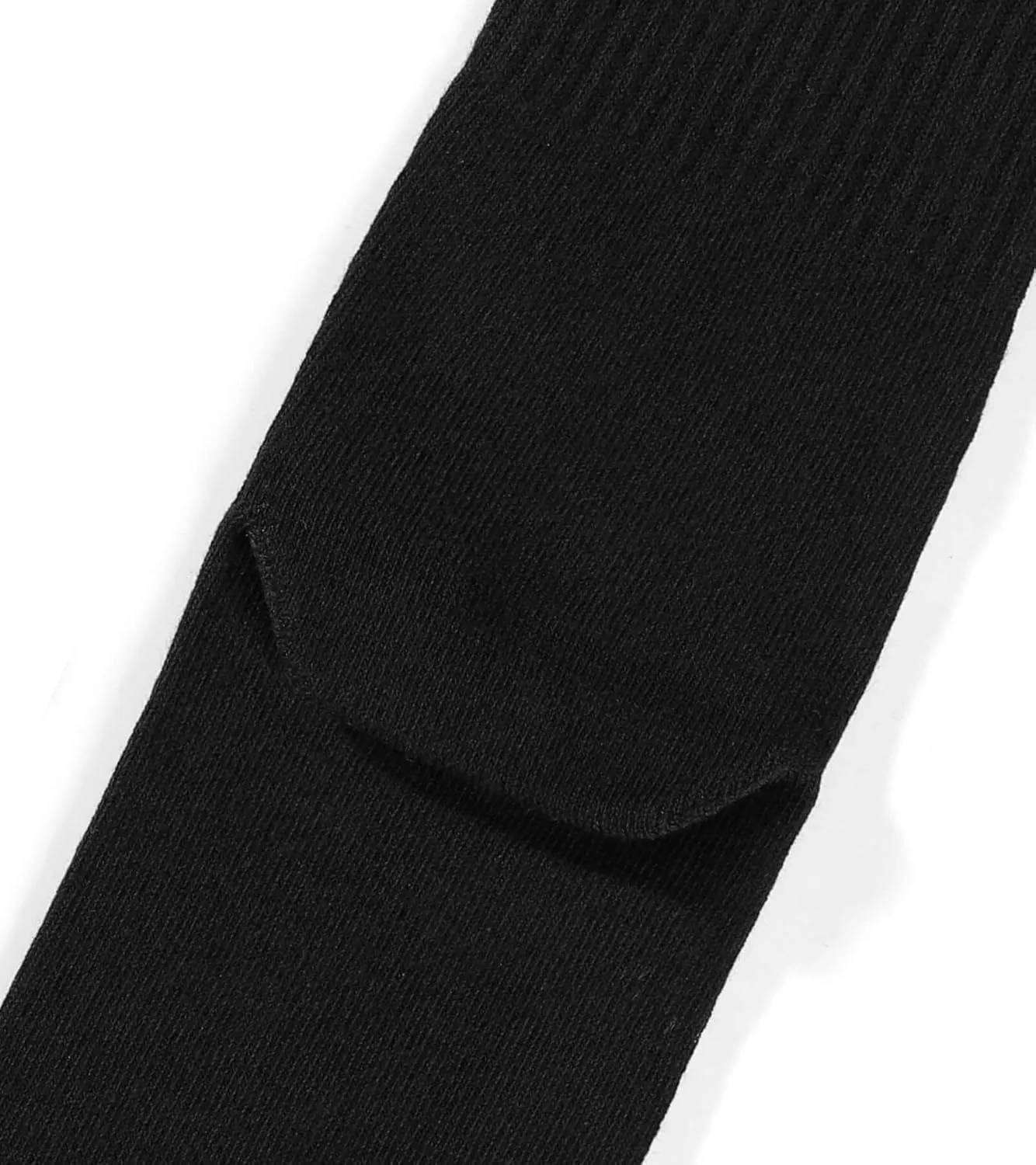 Men's Flip Flop Socks Tabi Split Toe Geta Wicking Cotton Pack of 4
