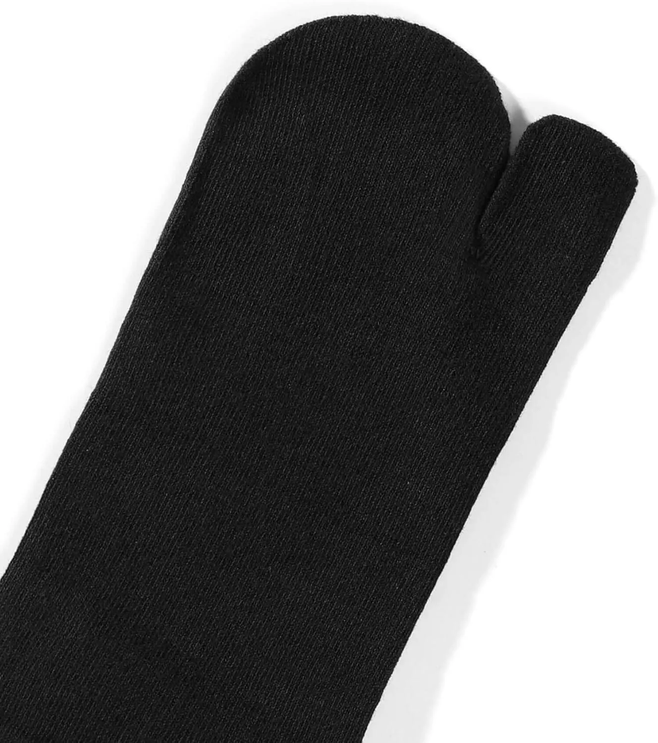 Men's Flip Flop Socks Tabi Split Toe Geta Wicking Cotton Pack of 4