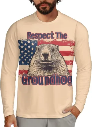 Men's Long Sleeve Tees T-Shirt Athletic Shirt for Men Casual Pullover Tops Quick Dry Casual Wear for Hiking Running