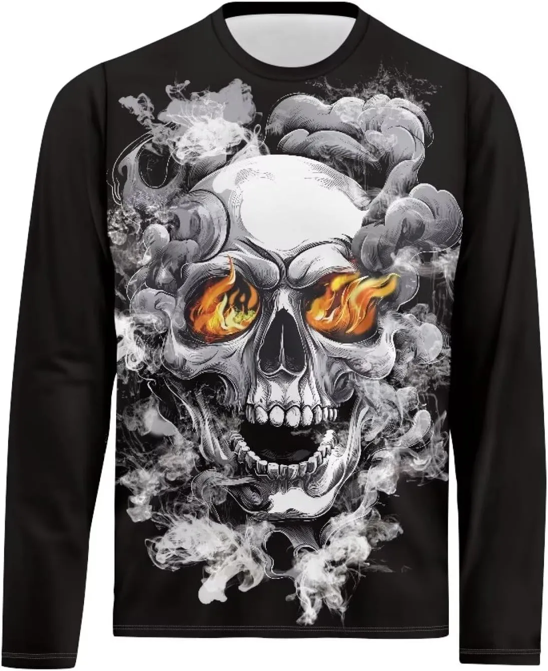 Men's Long Sleeve Tees T-Shirt Athletic Shirt for Men Casual Pullover Tops Quick Dry Casual Wear for Hiking Running