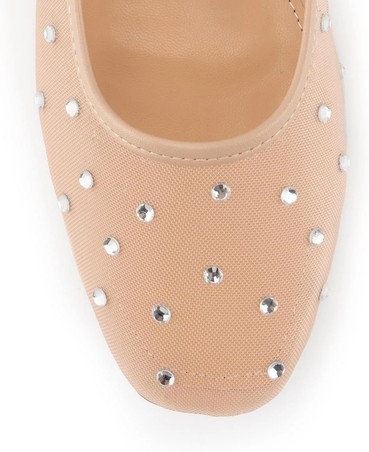Mesh Mary Jane Flats for Women Ballet Mesh Embroidery Flats Rhinestone Flat Shoes Buckle Ballerina Flats Dressy Comfortable Black Flats