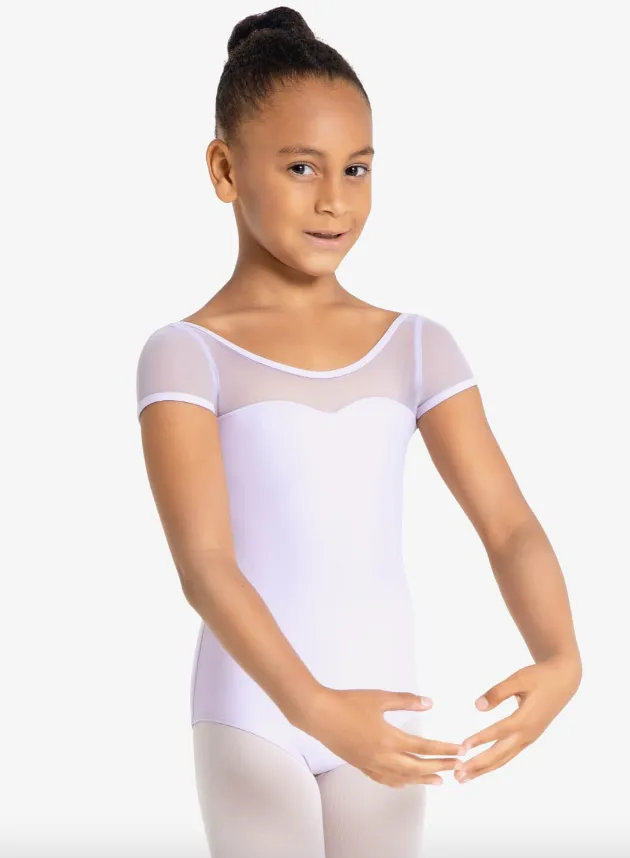 Mesh Yoke Leotard - Child