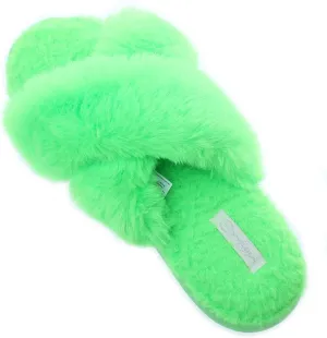 Millffy womens slippers cross band Mrs slip on flip flop slippers open toe house slippers for summer