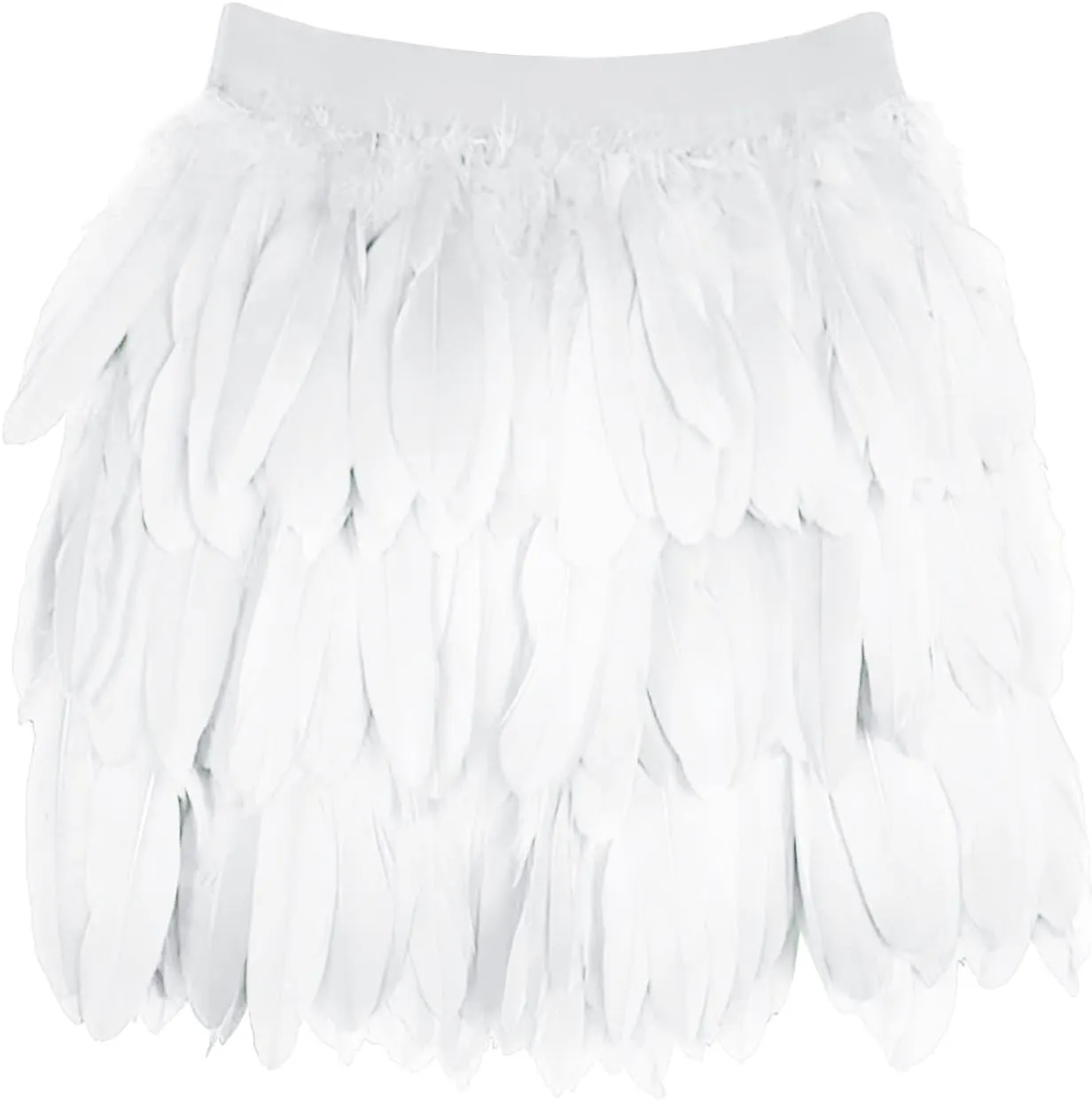 Mini Dancing Skirts Summer Double Layer Cotton Cake Half Skirt Solid Ruffle Elastic Short Dancing Girls Tutu Skirts Women's