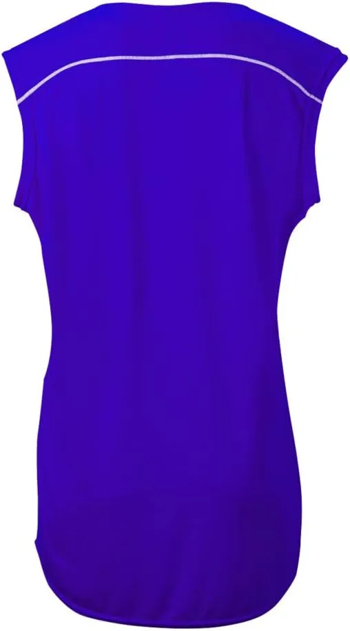 Mizuno Women's Elite 2-Button Game Jersey - Sleeveless