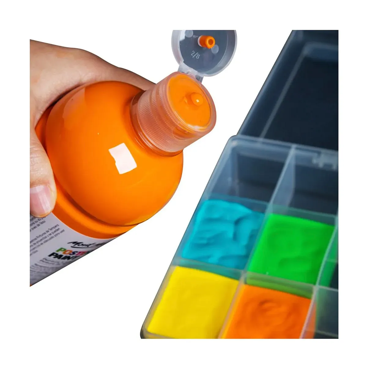 Mont Marte Poster Paint 500ml - Lemon Yellow