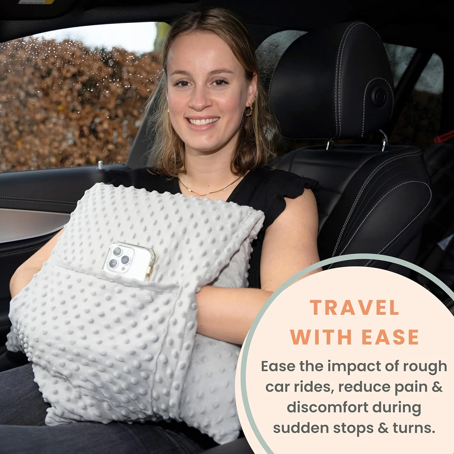 MOYOAMA Hysterectomy Pillow Post Surgery for Hysterectomy Recovery Must Haves- Surgery Pillow for Abdomen, Abdominal Pillow Post Surgery, Abdominal Surgery Recovery Pillow for Hysterectomy Gifts