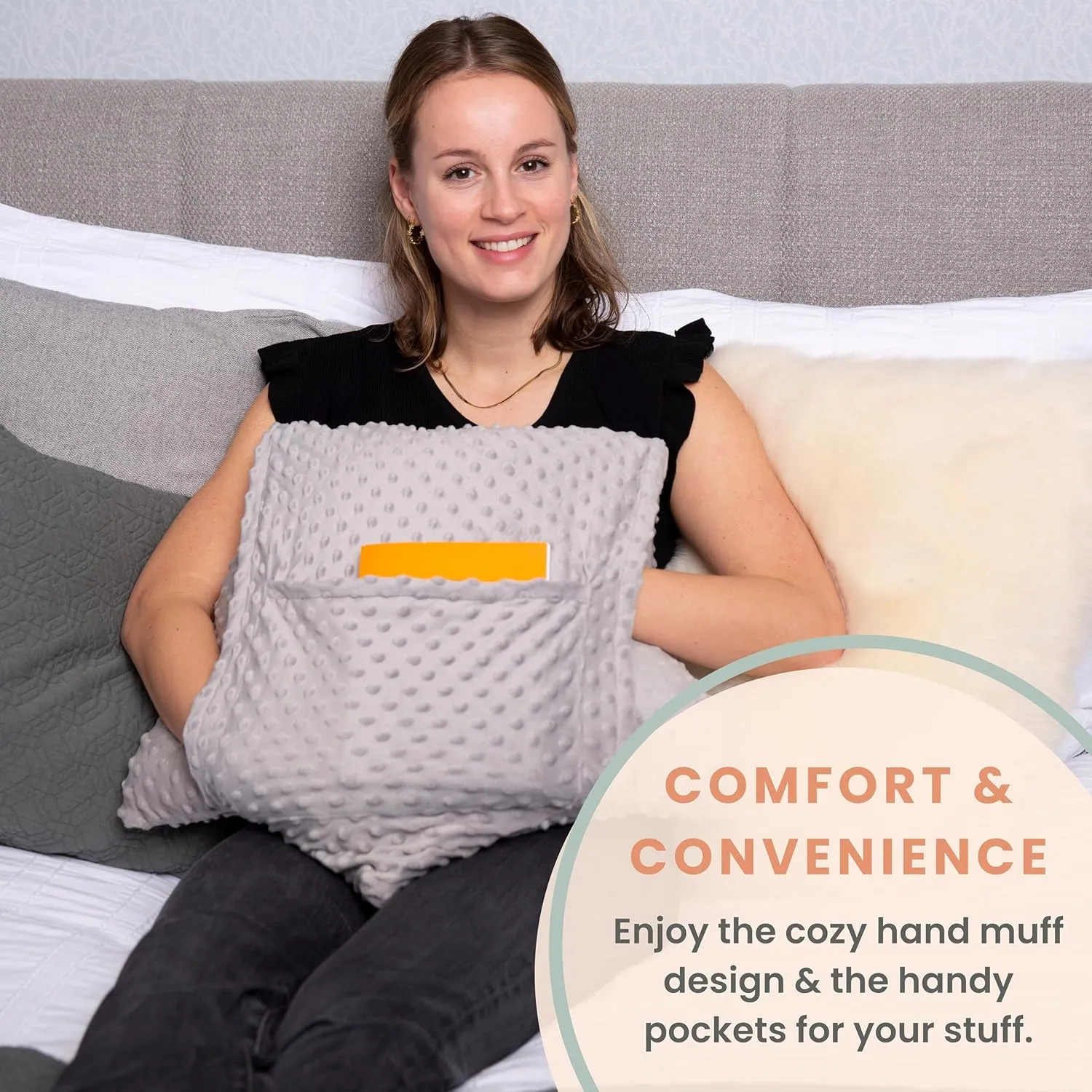 MOYOAMA Hysterectomy Pillow Post Surgery for Hysterectomy Recovery Must Haves- Surgery Pillow for Abdomen, Abdominal Pillow Post Surgery, Abdominal Surgery Recovery Pillow for Hysterectomy Gifts