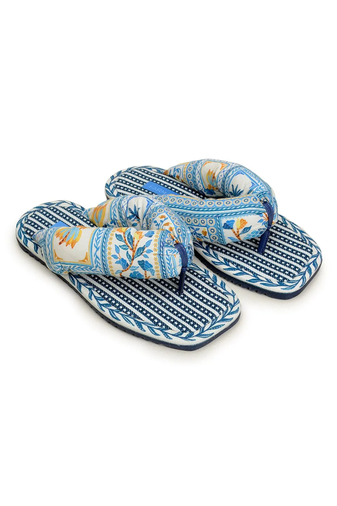 NAVY PUFFY FLIP FLOP