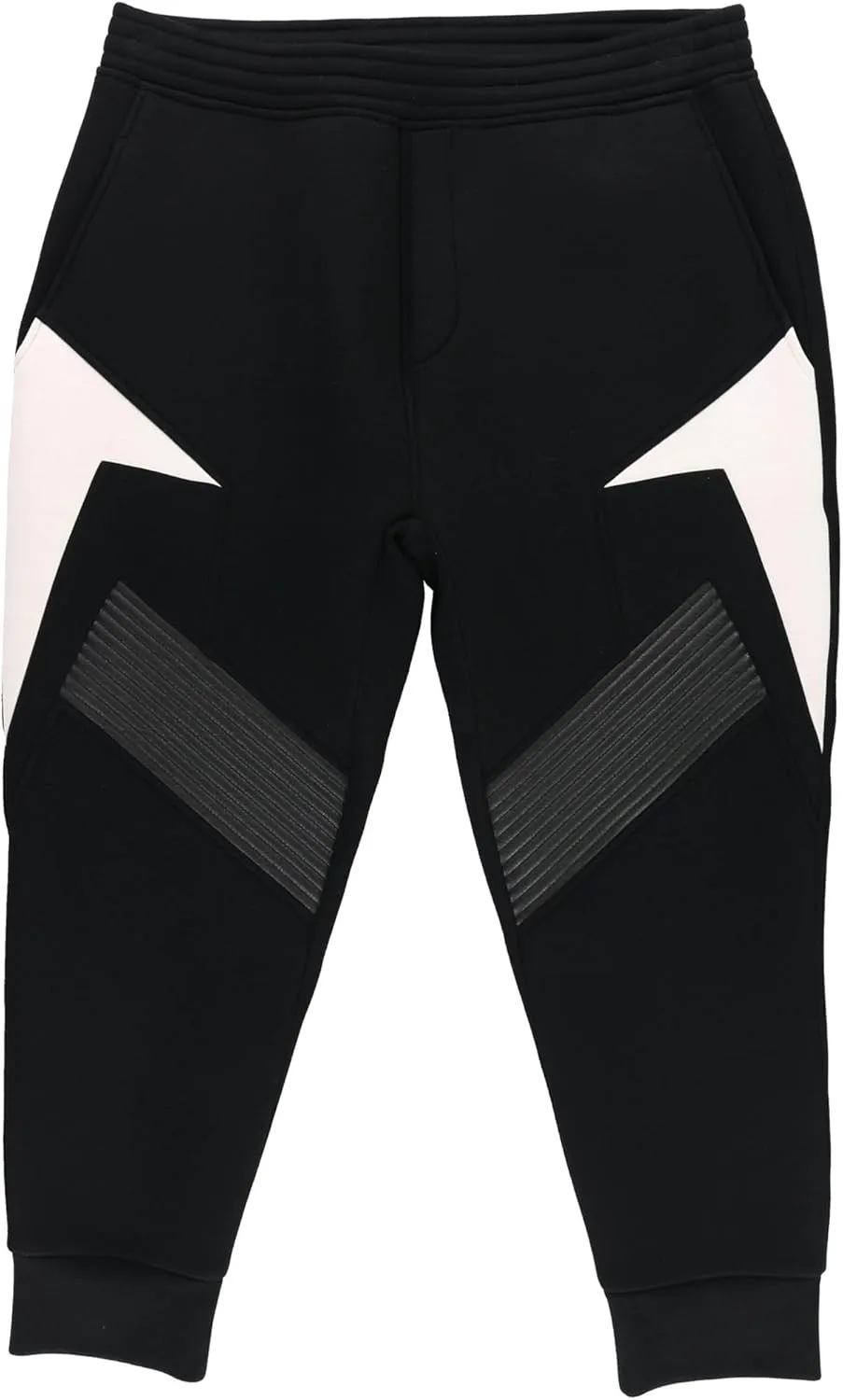 Neil Barrett Mens Knit Casual Sweatpants, Black, X-Large