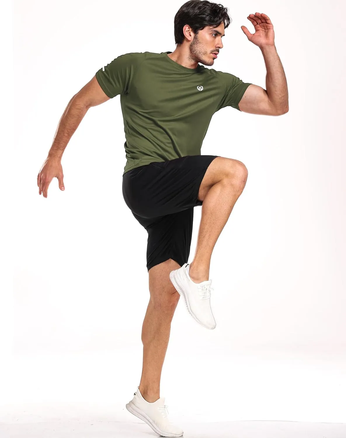 NELEUS Men's Dry Fit Mesh Athletic Shirts