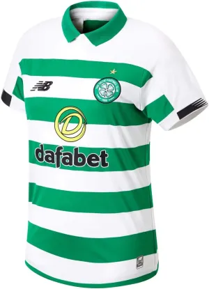 New Balance Women's Celtic FC Short Sleeve Jersey International Soccer