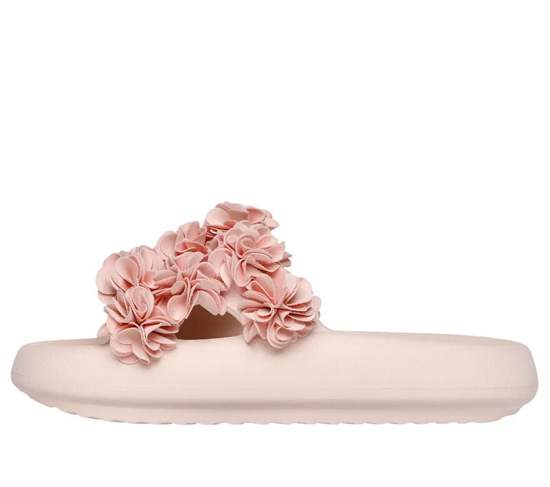 NEW Women's SKECHERS FOAMIES: ARCH FIT HORIZON - BLOSSOM Nude Natural EVA Sandals AUTHENTIC IN BOX