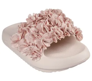 NEW Women's SKECHERS FOAMIES: ARCH FIT HORIZON - BLOSSOM Nude Natural EVA Sandals AUTHENTIC IN BOX