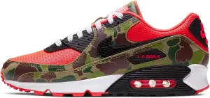 Nike Mens Air Max 90 Retro CW6024 600 Reverse Duck Camo - Size 10