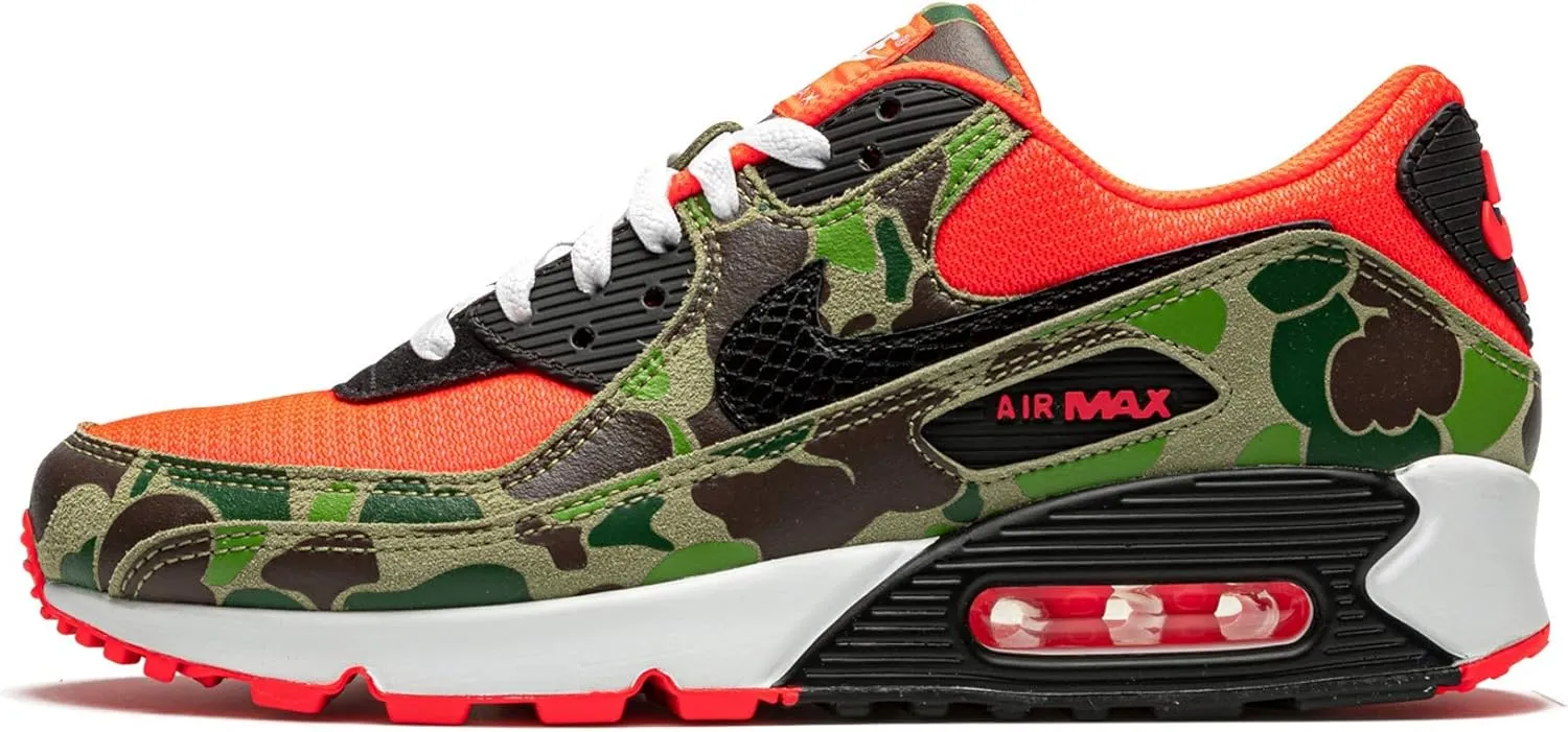 Nike Mens Air Max 90 Retro CW6024 600 Reverse Duck Camo - Size 7.5