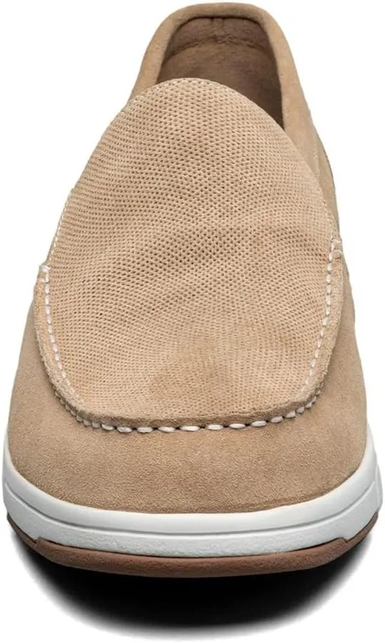 Nunn Bush Men's Luca Moccasin Toe Venetian Suede Slip-on Lightweight Comfortable Loafers
