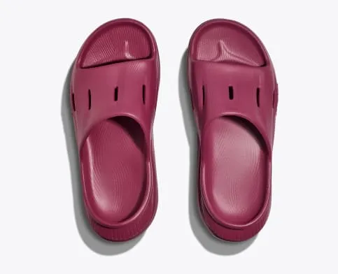 Ora Recovery Slide 3 Sandal - Beet Root/Beet Root
