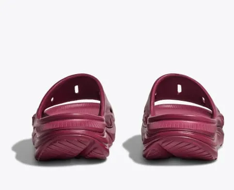 Ora Recovery Slide 3 Sandal - Beet Root/Beet Root