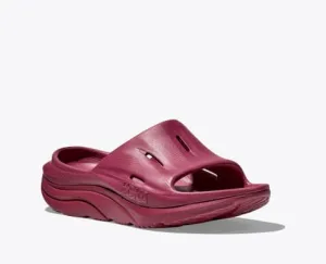 Ora Recovery Slide 3 Sandal - Beet Root/Beet Root