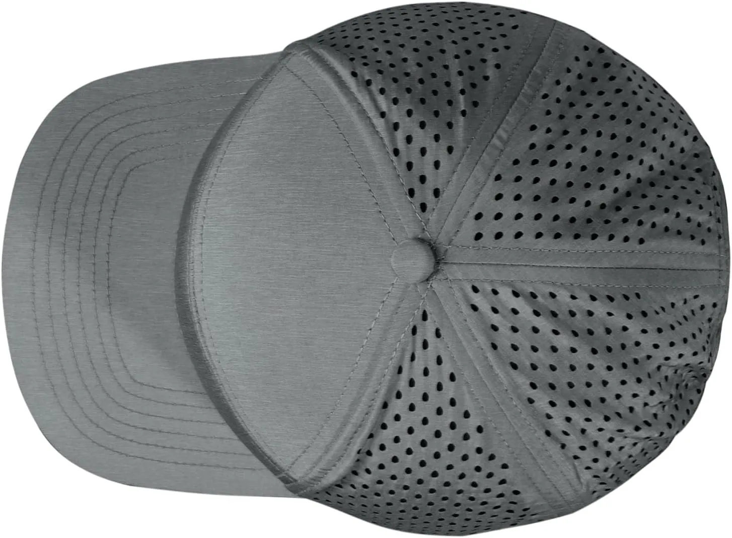 Oversize XXL Blank Flatbill Mesh Snapback Cap for Big Head 23.6"-25.6" Extra Large 6 Panel Camper Style Hat Baseball Cap