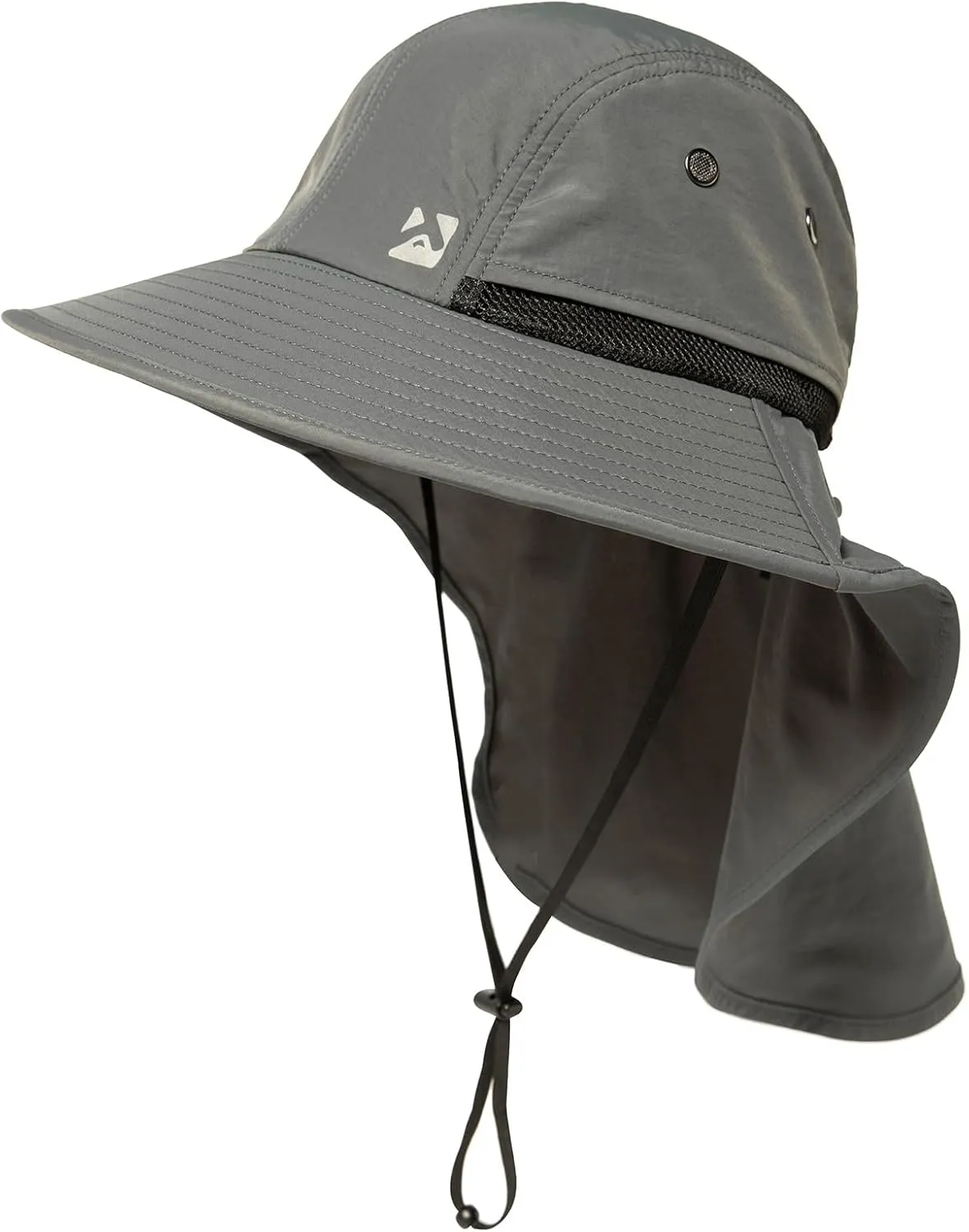 Oversized XL XXL Mens Sun Hat Big Head Neck Flap Shade Waterproof UPF50  Wide Brim Hat Fishing Safari Hiking