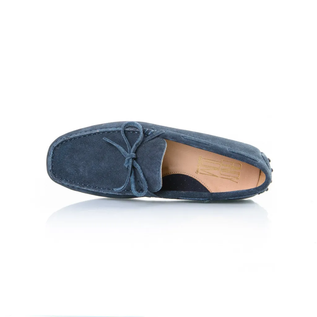 Petrol Blue Suede