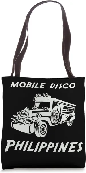 Philippines Jeepney Manila Cebu Palawan Subic Gift Souvenir Tote Bag