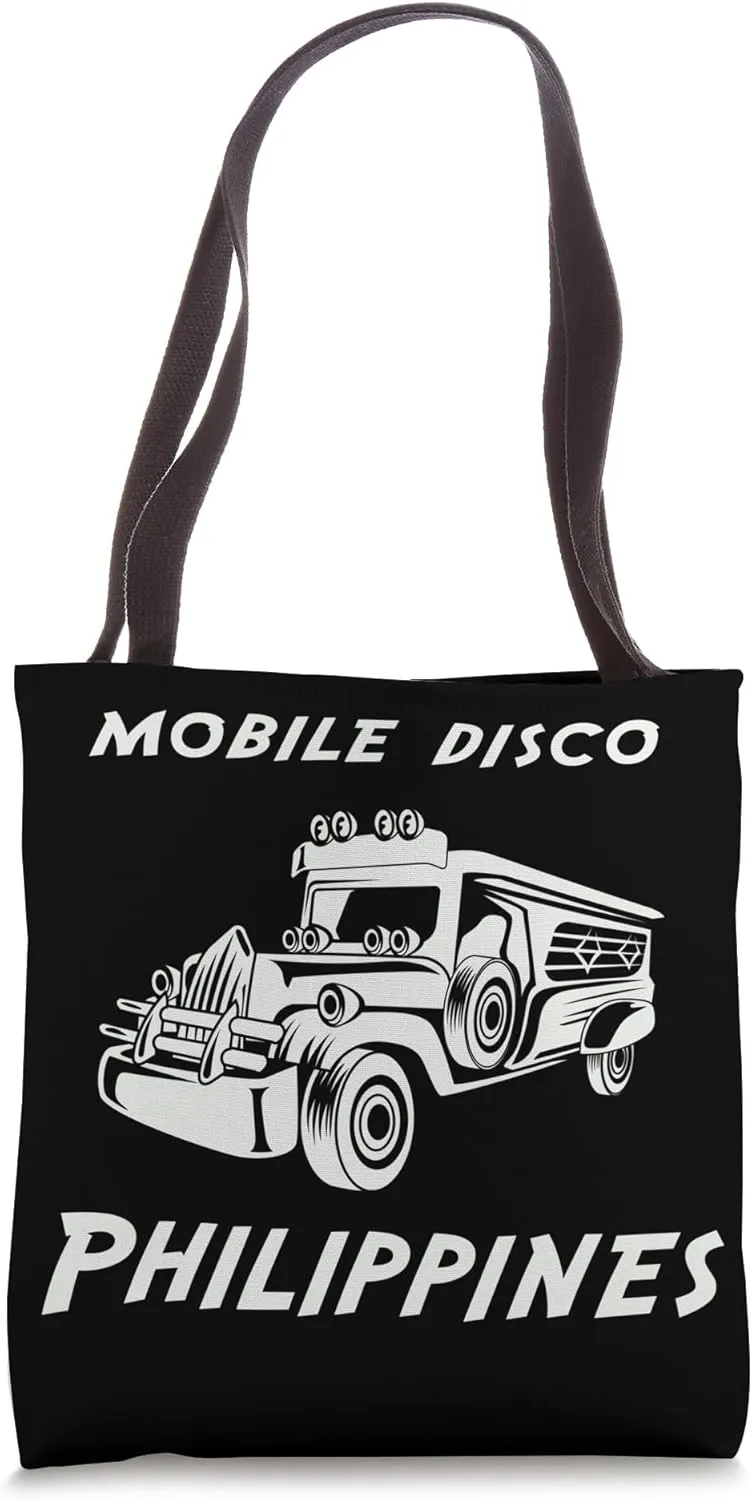 Philippines Jeepney Manila Cebu Palawan Subic Gift Souvenir Tote Bag