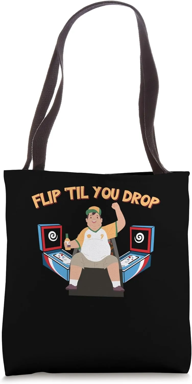 Pinball Nostalgic Games Arcade Game Pinball Flipper Tote Bag