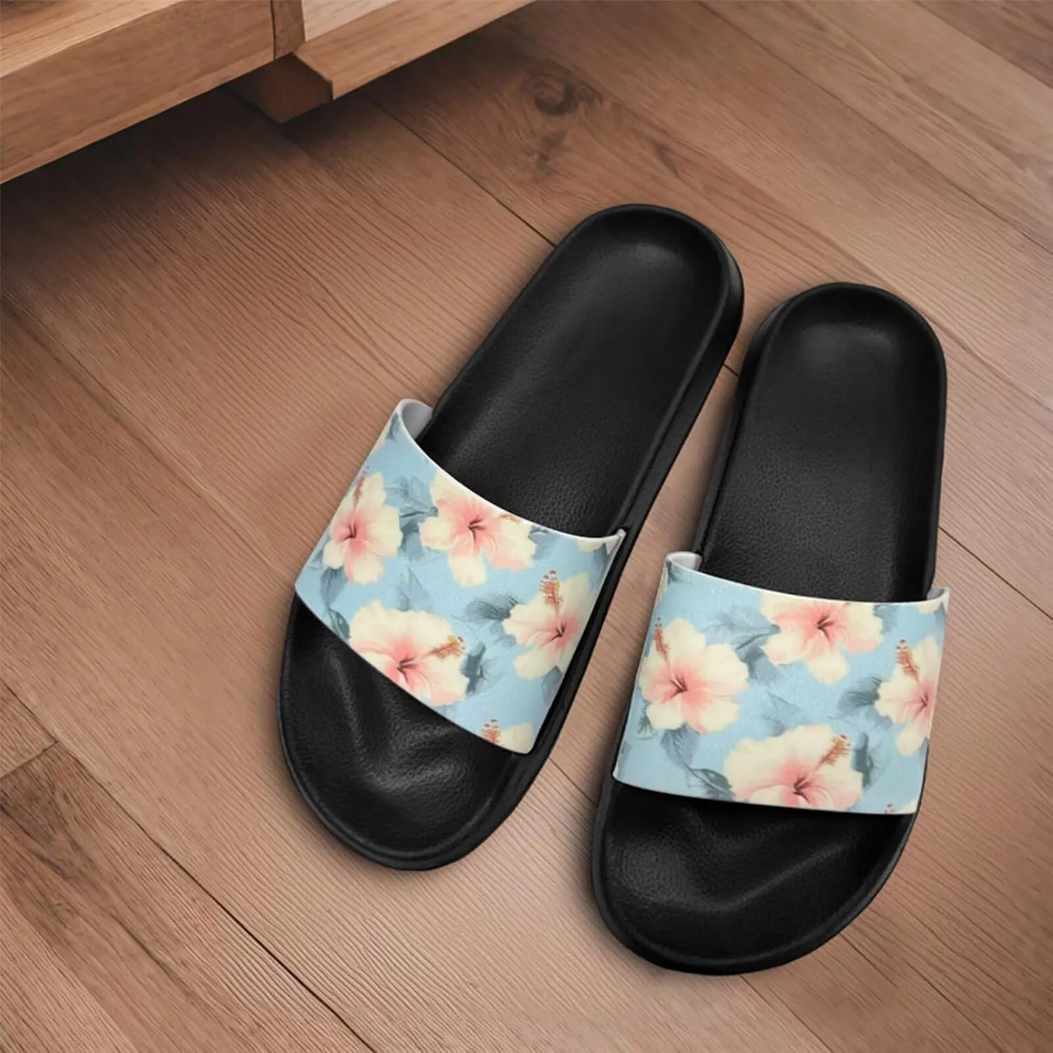 Pineapple House Slippers for Women Men Arch Support Flat Sandals Non Slip Home Pool Shower Slide Slippers