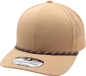 Pit Bull Premium Headwear Cambridge Hybrid Rope Perforated Mesh Hat Adjustable Snapback Hat Baseball Cap for Men & Women