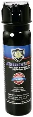 Police Strength 23 Pepper Spray Streetwise 230,000 SHU 4 Oz Flip Top
