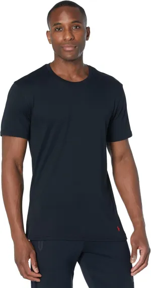 POLO RALPH LAUREN Men's Supreme Comfort Crew Neck T-Shirt, P051RL, Polo Black, XL