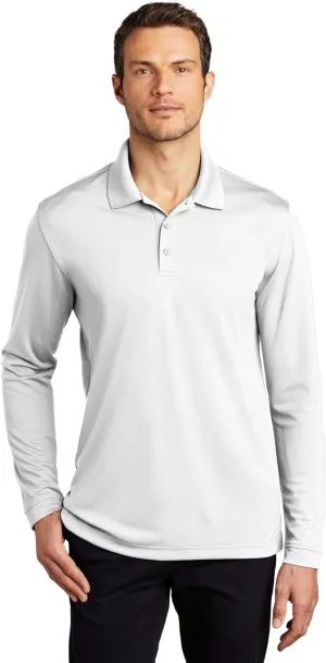 Port Authority Dry ZoneUV Micro-Mesh Long Sleeve Polo