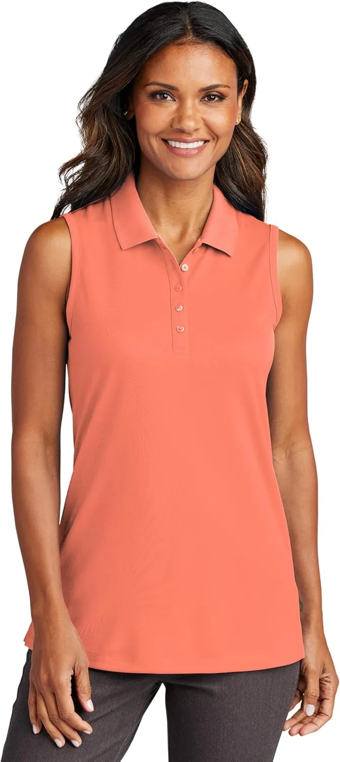 Port Authority Ladies Dry Zone UV Micro-Mesh Sleeveless Polo
