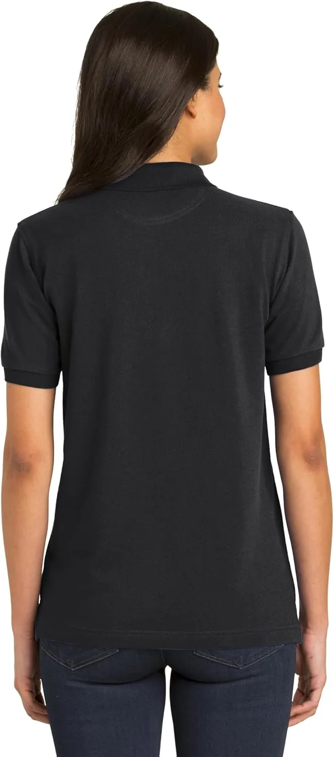 Port Authority Ladies Heavyweight Cotton Pique Polo